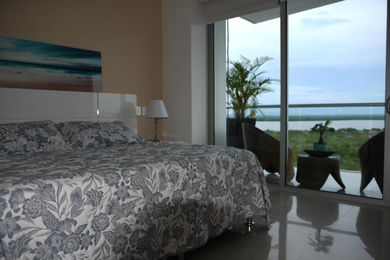 Cartagena Hermoso Apartamento Con Todas Las Comodidades Acceso Directo A La Playa Morros Epic Sector La Boquilla Cumple Protocolos De Bioseguridad מראה חיצוני תמונה