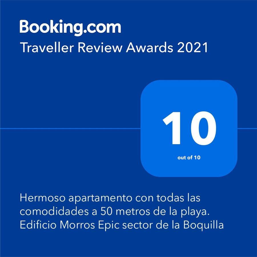 Cartagena Hermoso Apartamento Con Todas Las Comodidades Acceso Directo A La Playa Morros Epic Sector La Boquilla Cumple Protocolos De Bioseguridad מראה חיצוני תמונה