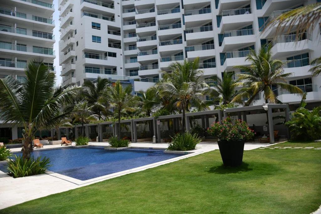 Cartagena Hermoso Apartamento Con Todas Las Comodidades Acceso Directo A La Playa Morros Epic Sector La Boquilla Cumple Protocolos De Bioseguridad מראה חיצוני תמונה
