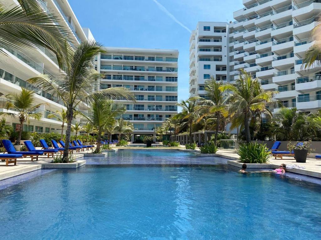 Cartagena Hermoso Apartamento Con Todas Las Comodidades Acceso Directo A La Playa Morros Epic Sector La Boquilla Cumple Protocolos De Bioseguridad מראה חיצוני תמונה