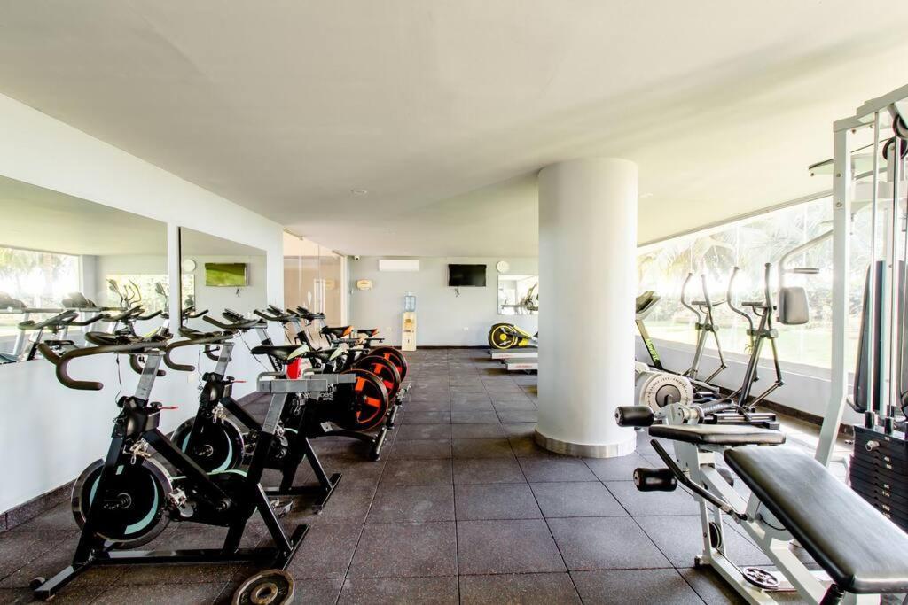 Cartagena Hermoso Apartamento Con Todas Las Comodidades Acceso Directo A La Playa Morros Epic Sector La Boquilla Cumple Protocolos De Bioseguridad מראה חיצוני תמונה