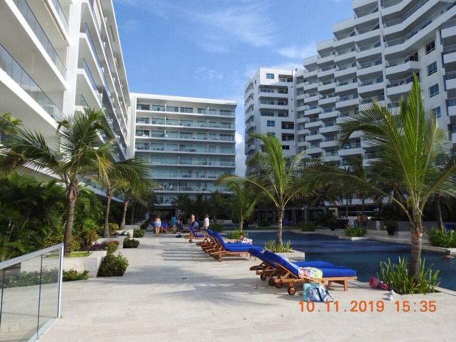 Cartagena Hermoso Apartamento Con Todas Las Comodidades Acceso Directo A La Playa Morros Epic Sector La Boquilla Cumple Protocolos De Bioseguridad מראה חיצוני תמונה