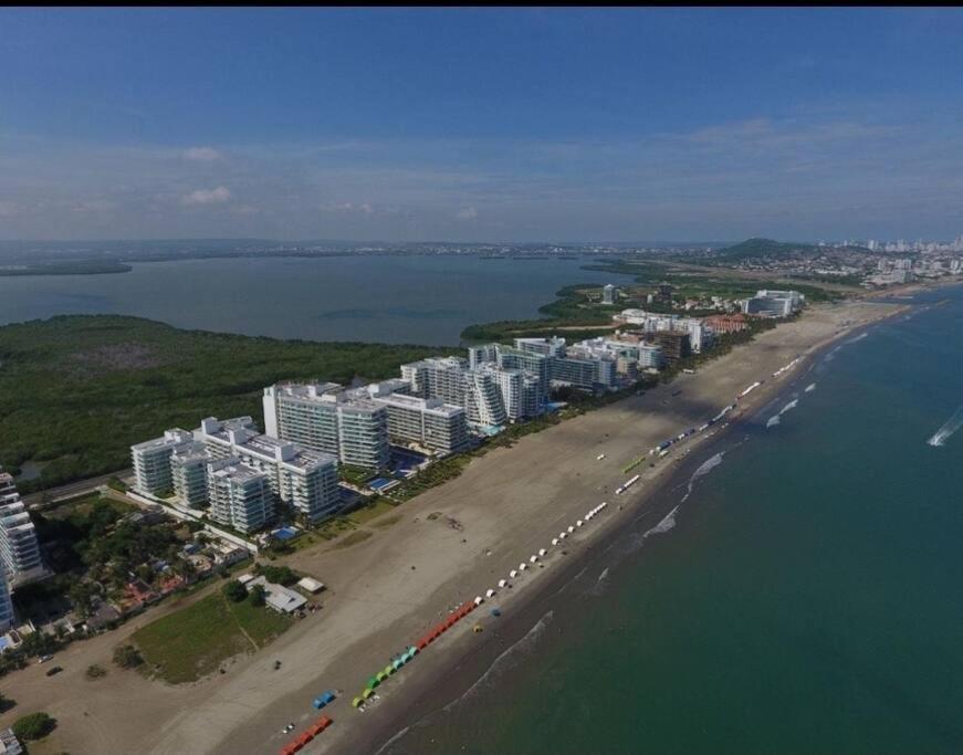 Cartagena Hermoso Apartamento Con Todas Las Comodidades Acceso Directo A La Playa Morros Epic Sector La Boquilla Cumple Protocolos De Bioseguridad מראה חיצוני תמונה