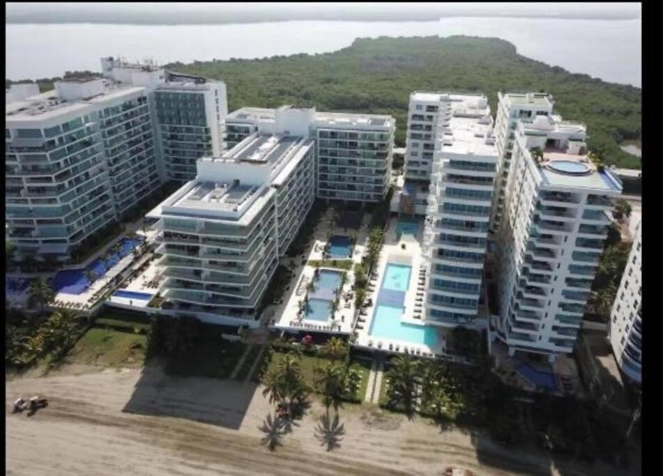 Cartagena Hermoso Apartamento Con Todas Las Comodidades Acceso Directo A La Playa Morros Epic Sector La Boquilla Cumple Protocolos De Bioseguridad מראה חיצוני תמונה