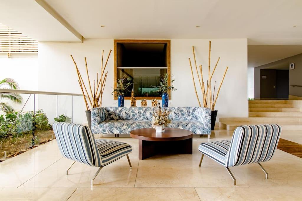 Cartagena Hermoso Apartamento Con Todas Las Comodidades Acceso Directo A La Playa Morros Epic Sector La Boquilla Cumple Protocolos De Bioseguridad מראה חיצוני תמונה